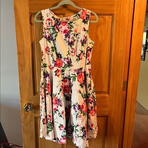 Grace Karin Floral Print Dress
